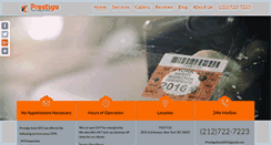 Desktop Screenshot of nyprestige.com